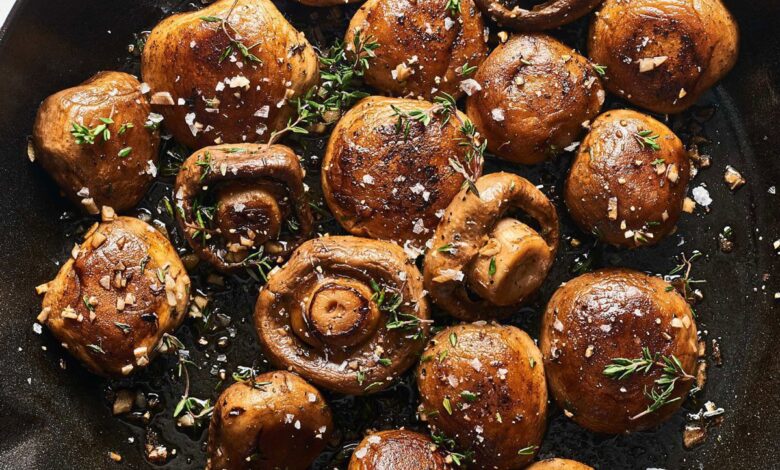 Make Spicy Garlic Mushrooms in Just 15 Min