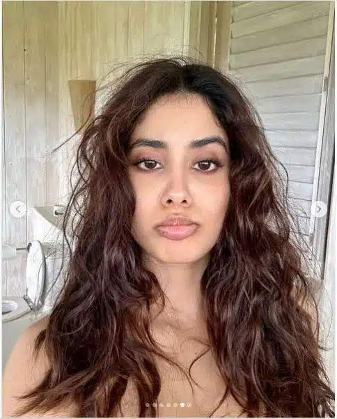 New pics from Janhvi Kapoor's Maldives diaries