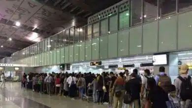 Passengers troubled by the chaos of Delhi Airport