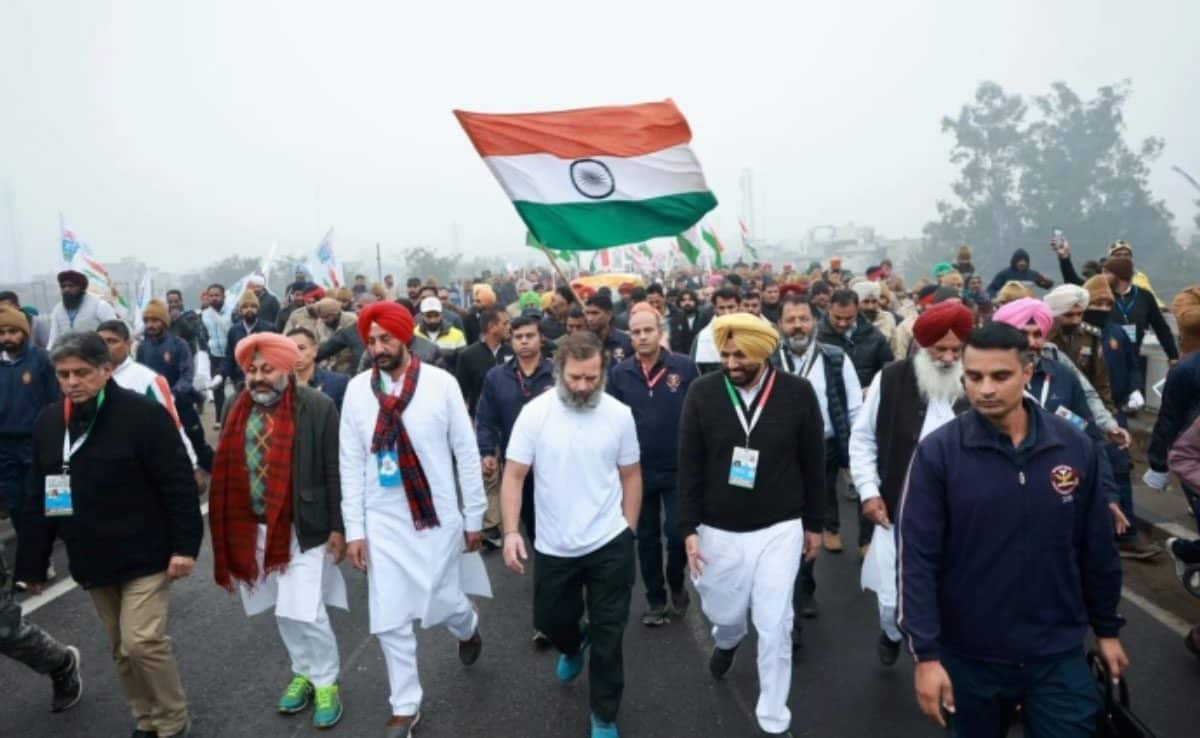 Former IAF fighter pilot Rajeev Tyagi joins Bharat Jodo Yatra