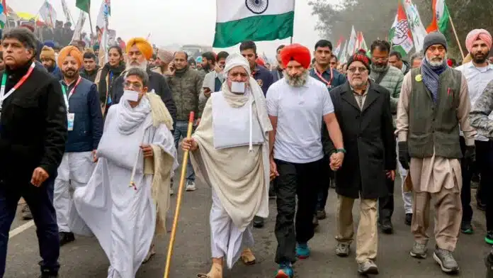 Bharat Jodo Yatra resumed in Ludhiana