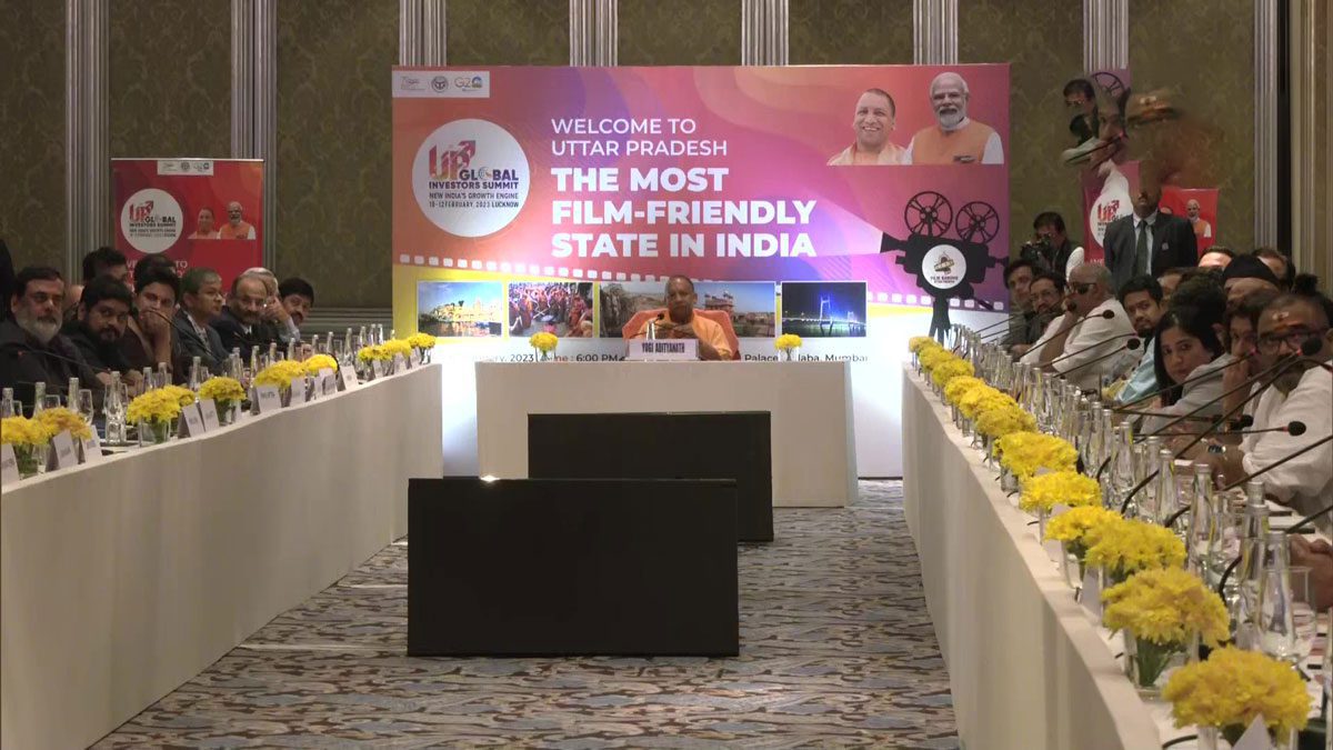 Yogi Adityanath meets Bollywood celebs in Mumbai