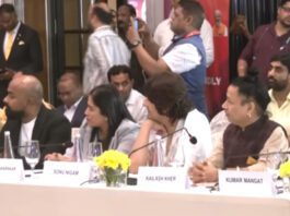 Yogi Adityanath meets Bollywood celebs in Mumbai