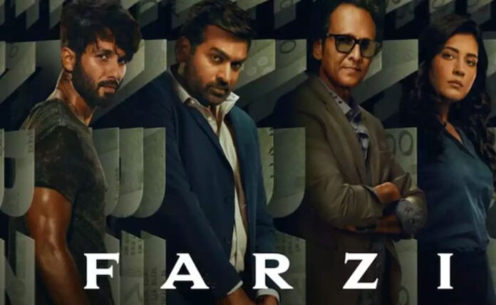 trailer of Shahid and Vijay's Farzi is out.