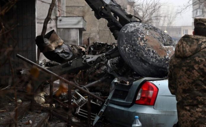 Ukraine Interior minister died in helicopter crash