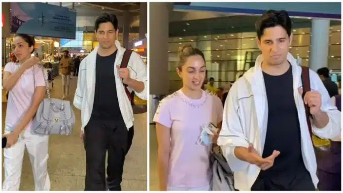 Kiara And Sidharth Return From Dubai Holiday