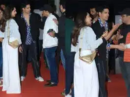 Kiara reached the screening of the film Mission Majnu