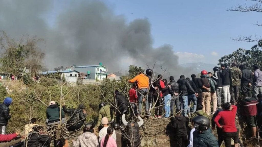 Plane crash in Pokhara, Nepal