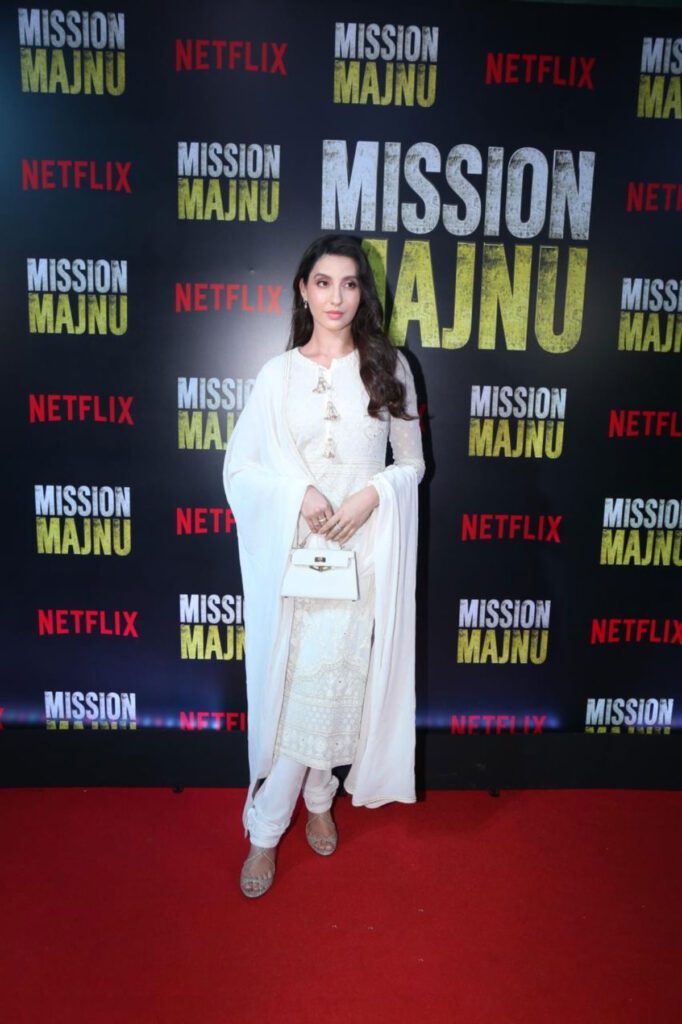 Kiara reached the screening of the film Mission Majnu