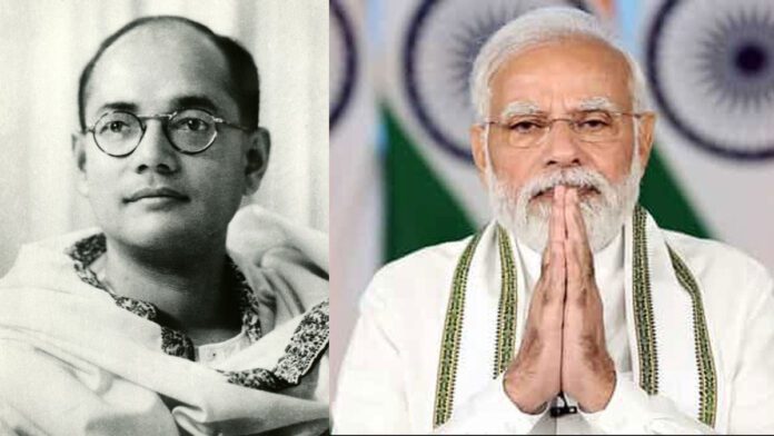 PM pays Subhas Chandra Bose on 126th jayanti