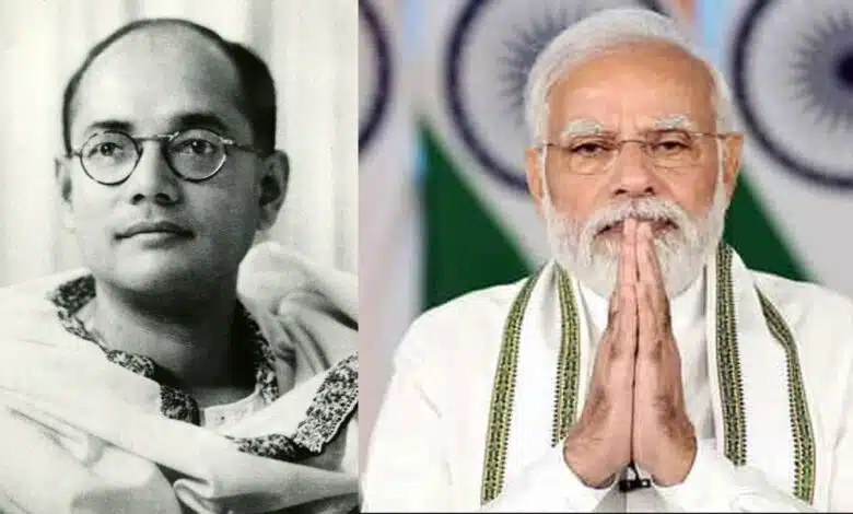PM pays Subhas Chandra Bose on 126th jayanti