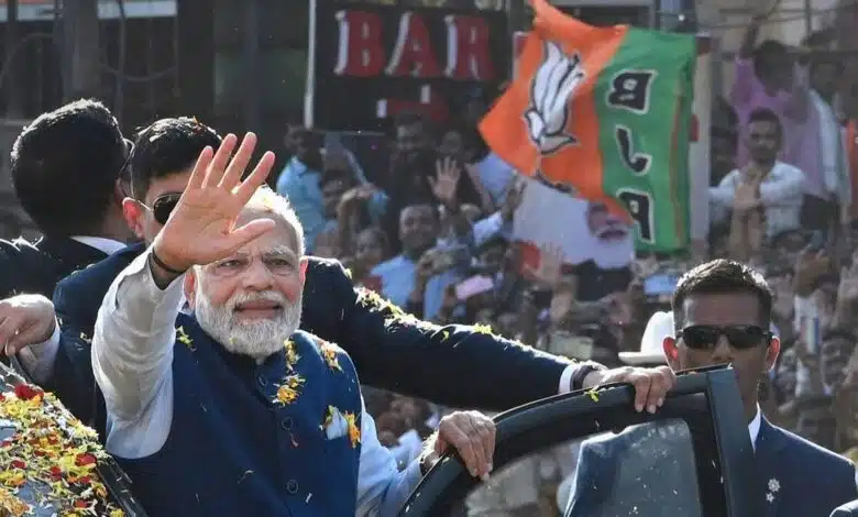 PM's roadshow in Delhi today before BJP's mega meeting
