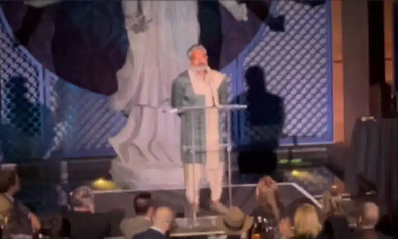 SS Rajamouli's acceptance speech at the New York