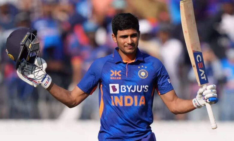 Shubman Gill completed the third century of his career.
