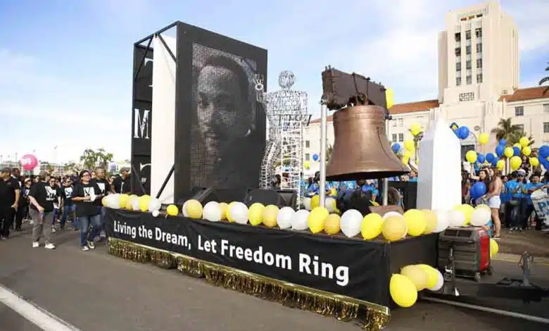 Firing during Martin Luther King Day event