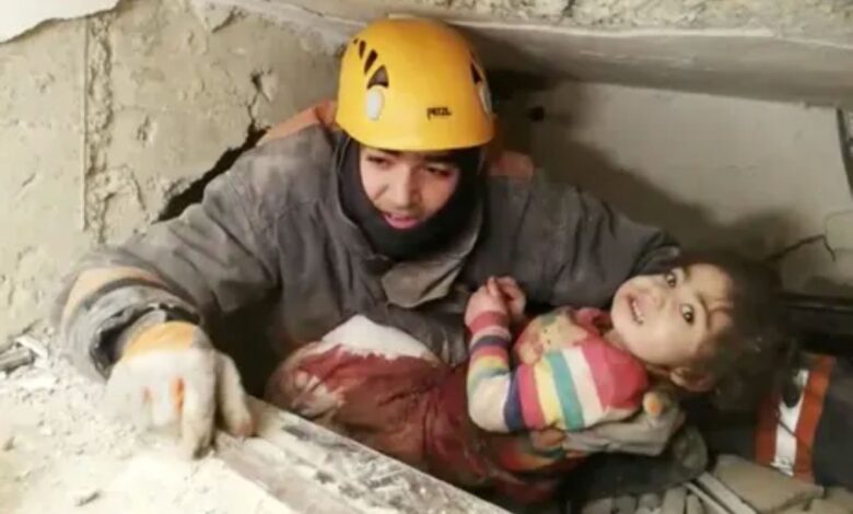 Turkey earthquake: 2 children pulled out alive after being buried under debris for 5 days