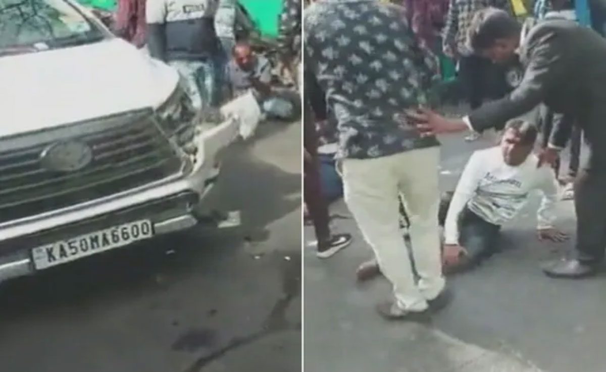 2 killed in car with BJP MLA sticker in Bangalore