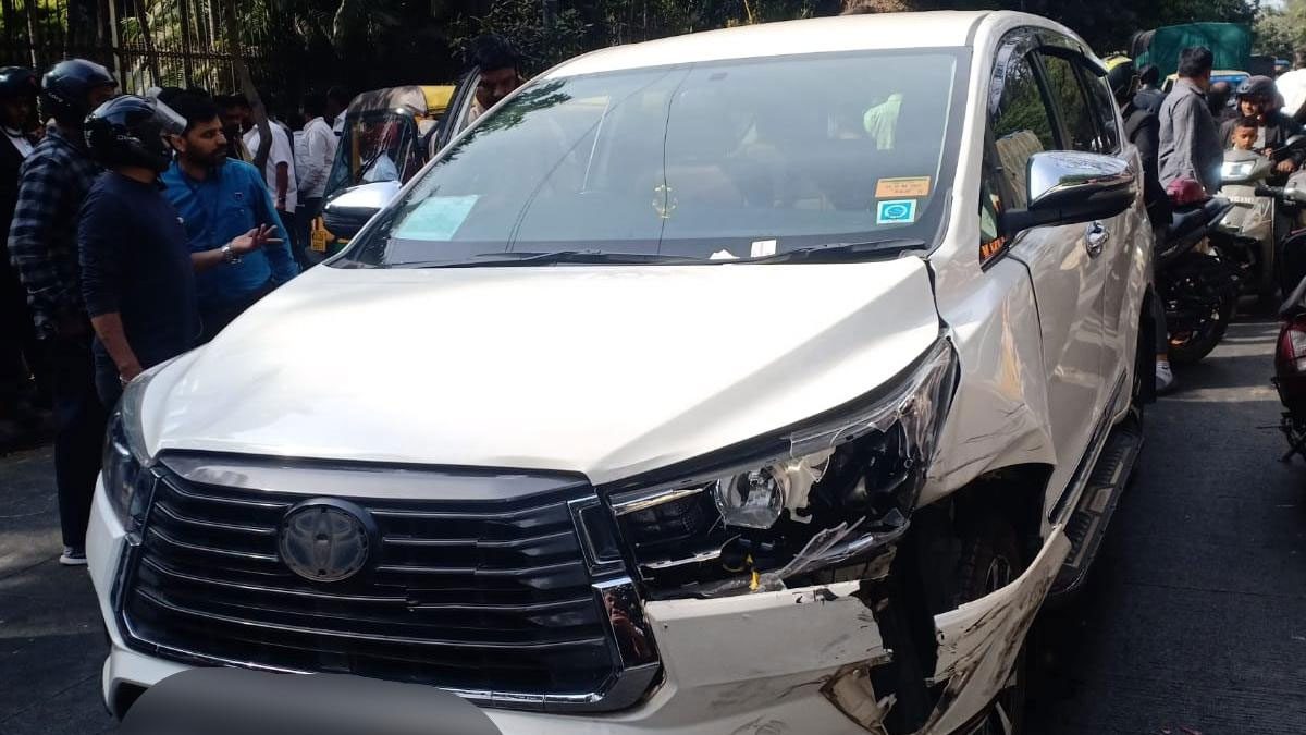 Car With BJP MLA Sticker Rams Vehicles In Bengaluru 2 killed in car with BJP MLA sticker in Bengaluru