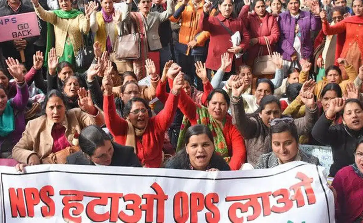 Demand for restoration of OPS raised in Haryana