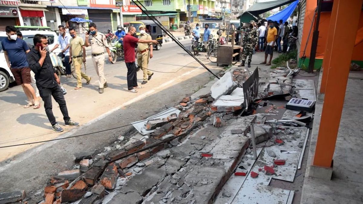 Earthquake tremors felt in Assams Nagaon Earthquake tremors felt in Assam's Nagaon