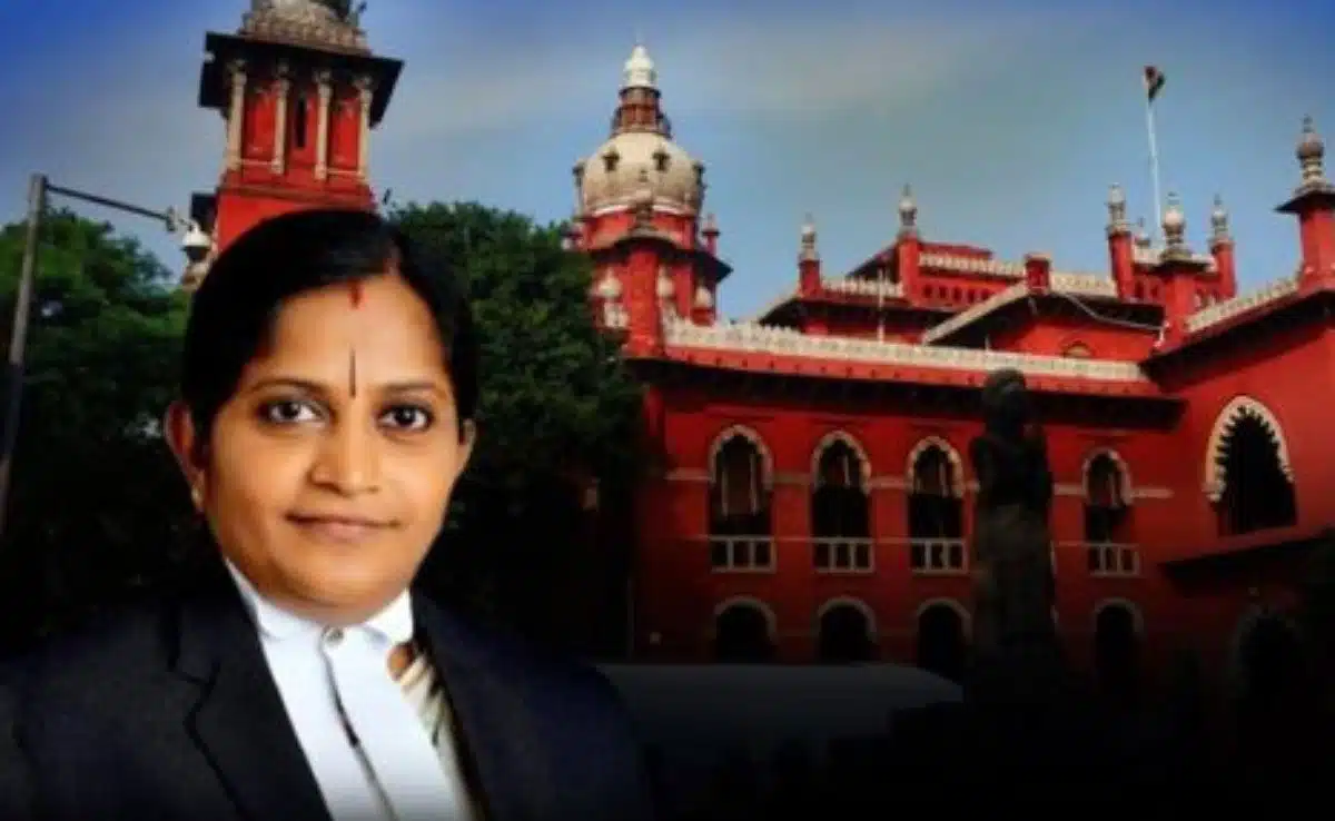 Lawyer Victoria Gowri took oath as a judge