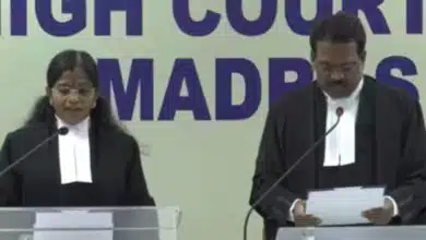 Lawyer Victoria Gowri took oath as a judge