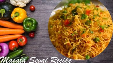 Make Healthy and Tasty Masala Sevai at Home