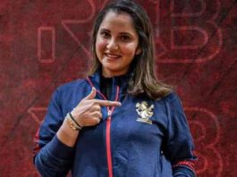 RCB women's team mentor Sania Mirza