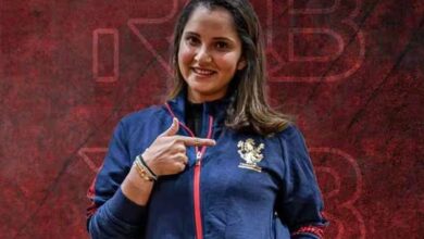 RCB women's team mentor Sania Mirza
