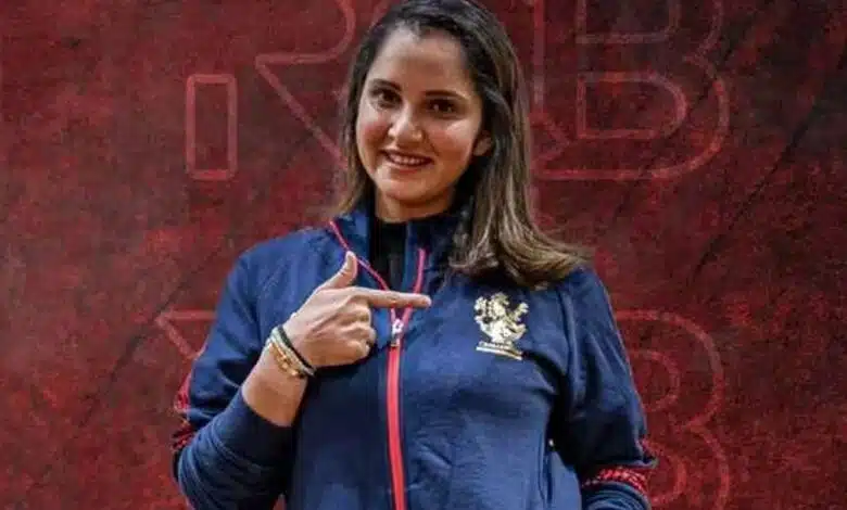 RCB women's team mentor Sania Mirza