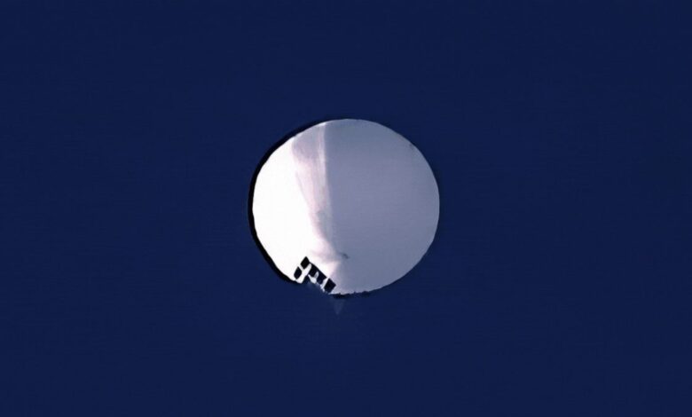 US missile shot down Chinese balloon