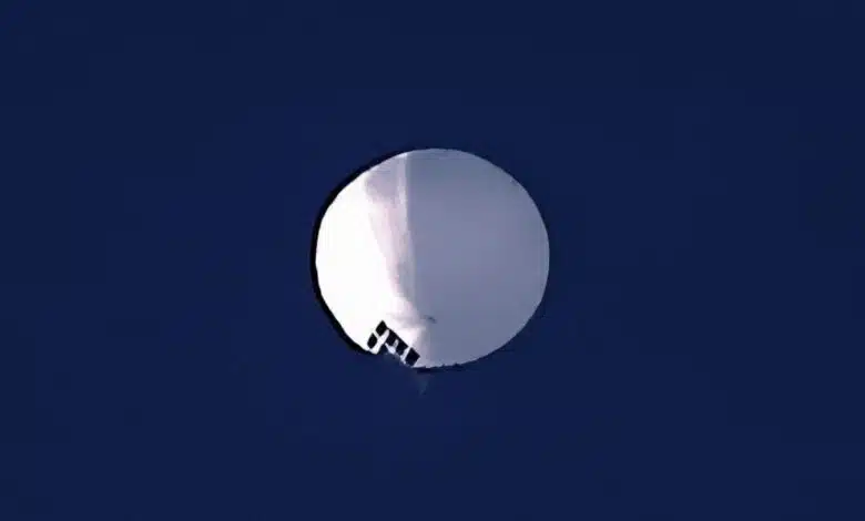 US missile shot down Chinese balloon