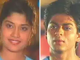 SRK and his "first heroine" Renuka Shahane's Twitter exchange