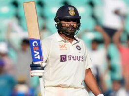 Rohit Sharma's 1st Indian captain to score a Test