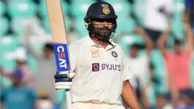 Rohit Sharma's 1st Indian captain to score a Test