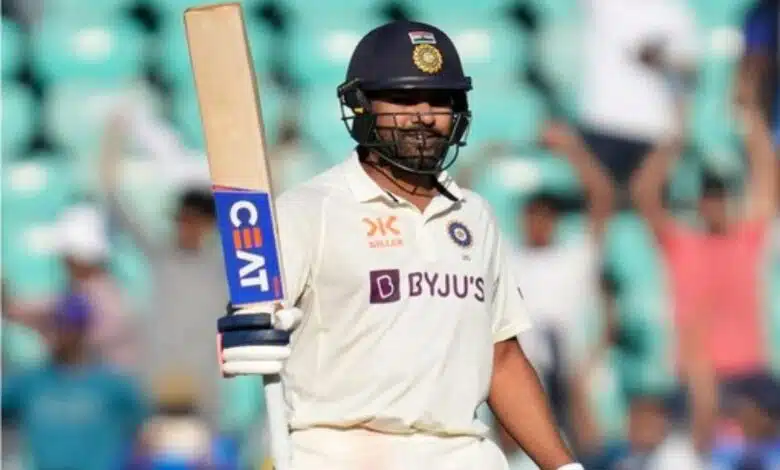 Rohit Sharma's 1st Indian captain to score a Test