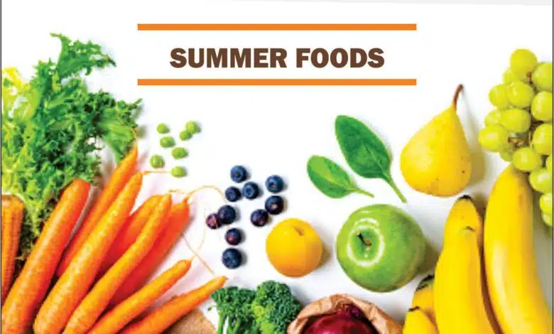 7 foods to keep the body cool in summer