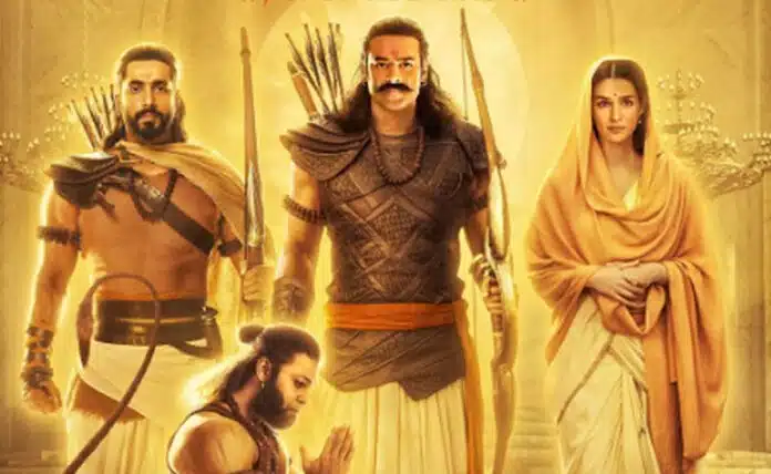 divine look of Ram-Sita in new poster of Adipurush