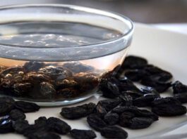 Benefits of Black Raisin water for women