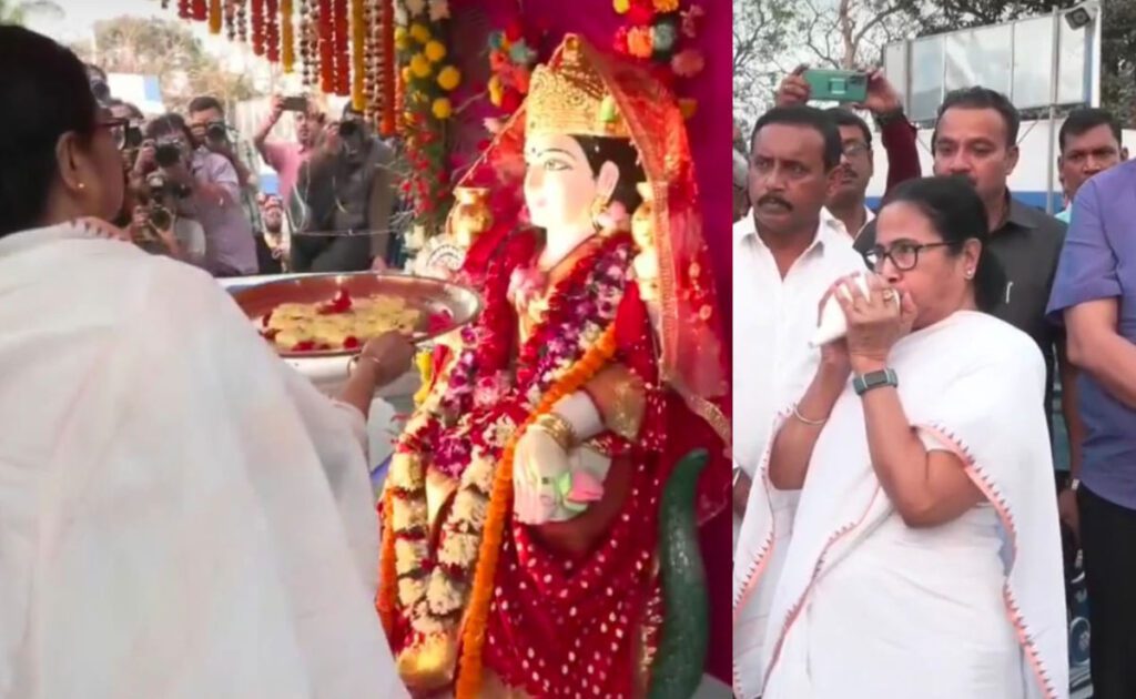 Mamata Banerjee inaugurated Ganga Aarti in Kolkata