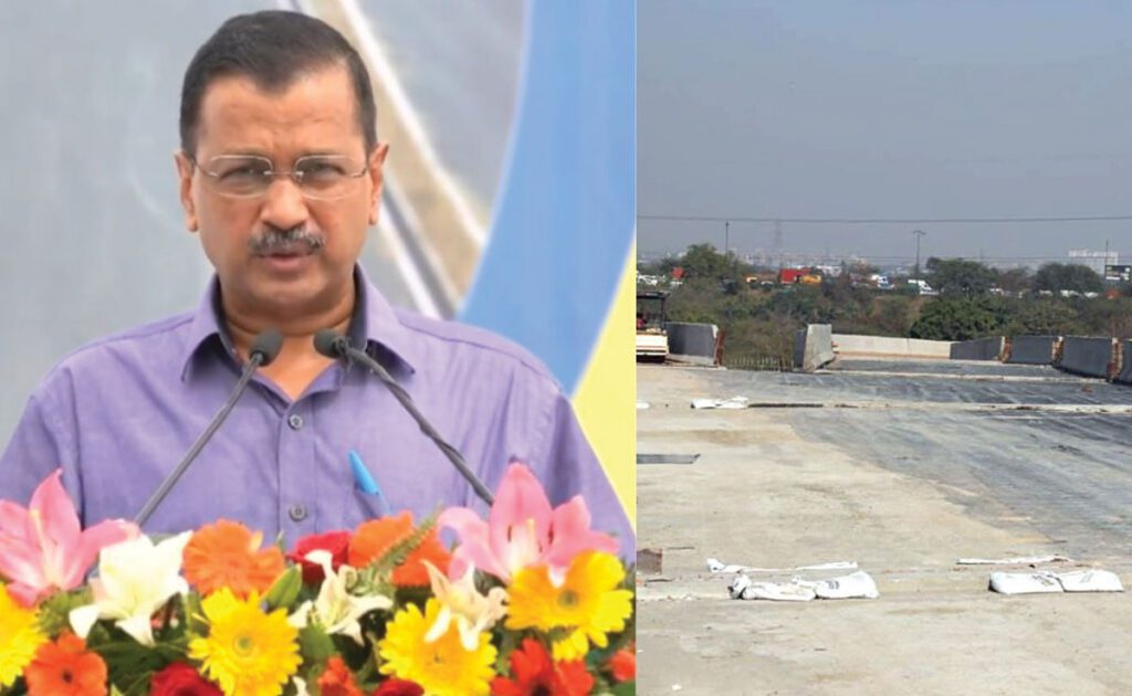 Delhi CM Arvind Kejriwal inaugurated Ashram flyover