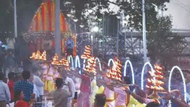 Mamata Banerjee inaugurated Ganga Aarti in Kolkata