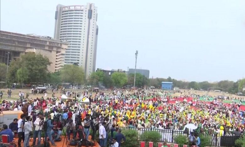 Kisan Mahapanchayat gathered again in Delhi