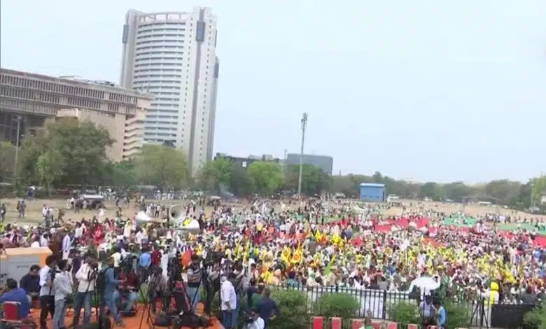 Kisan Mahapanchayat gathered again in Delhi