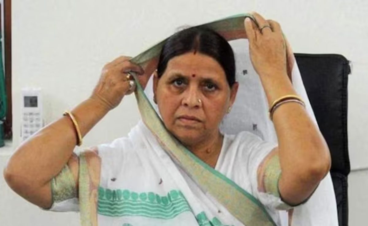 Rabri Devi 2 ED raids in 'land scam' case involving Lalu Yadav