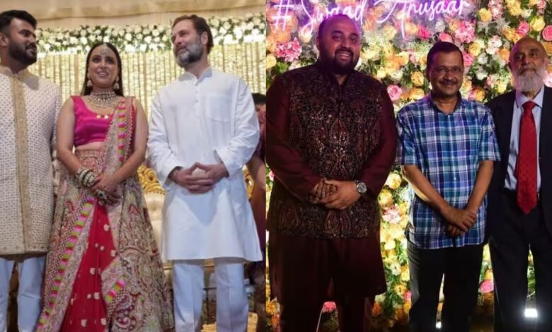 Politicians attend Swara Bhaskar's reception party