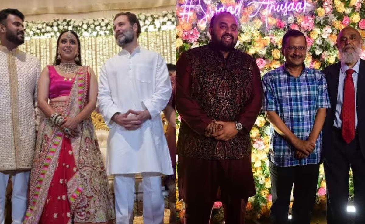 Politicians attend Swara Bhaskar's reception party