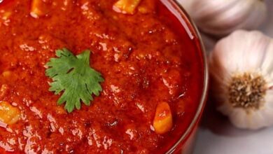 Rajasthani Lehsun Chutney Recipe