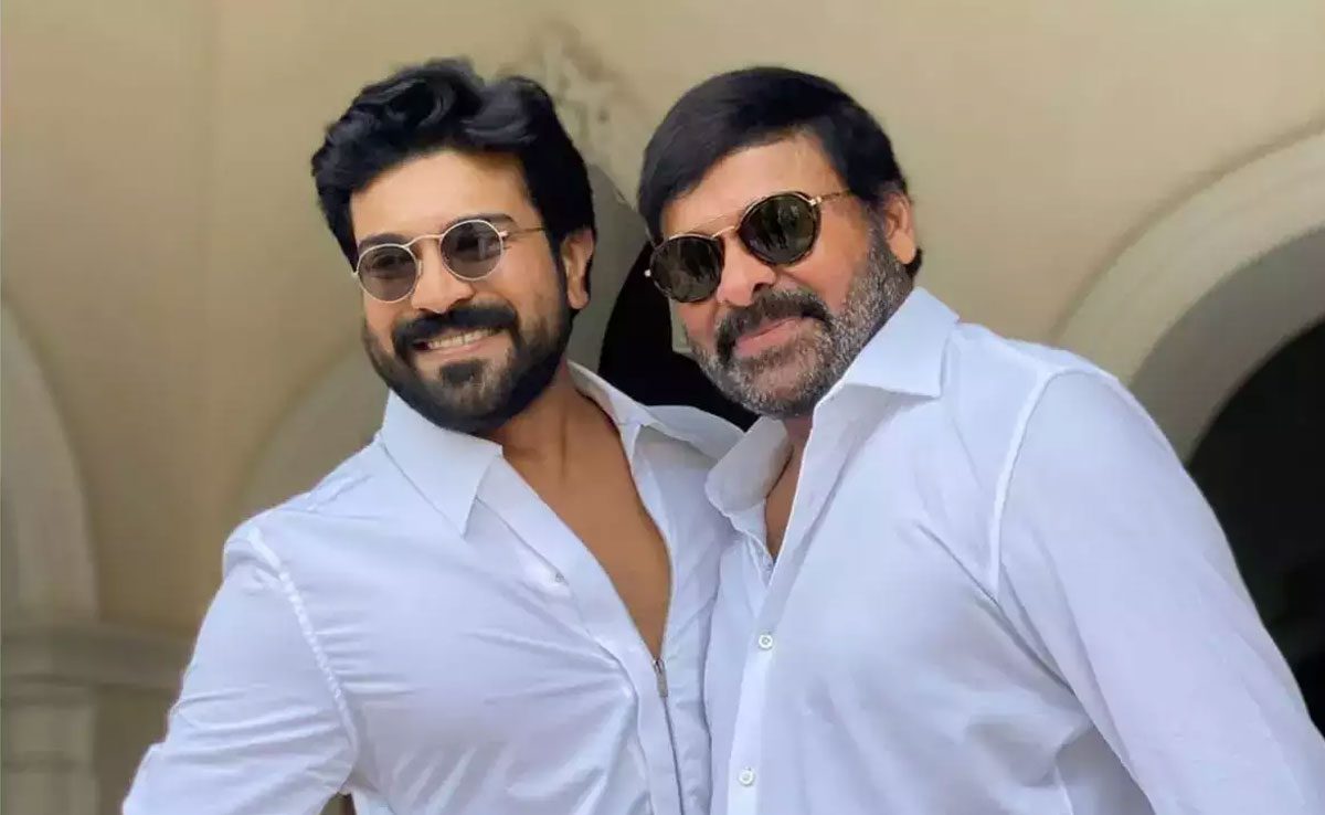 A special birthday post from Ram Charan's father Chiranjeevi