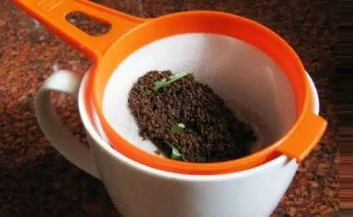 Use of Remaining Tea Leaves